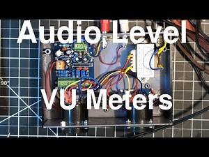 Audio Level VU Meters