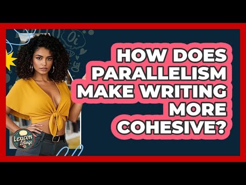 How Does Parallelism Make Writing More Cohesive? - Lexicon Lounge