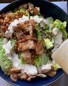 327K views · 2.4K reactions | We shared this vegan caesar salad over on @veganmob a few weeks back, and it's the perfect weather for it today. If you're into all-vegan-recipes make sure you give @veganmob a follow. Full recipe on the site, link in bio. Sophie x Full recipe: https://www.mobkitchen.co.uk/recipes/vegan-caesar-salad #Mob | Mob | Facebook