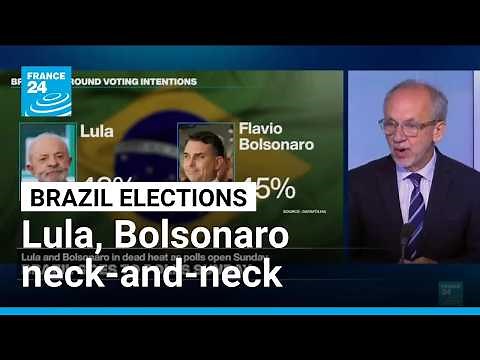 Lula and Bolsonaro in dead heat as Brazil goes to polls • FRANCE 24 English