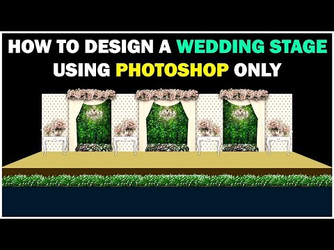 How to Design A Stage Using Photoshop Only.