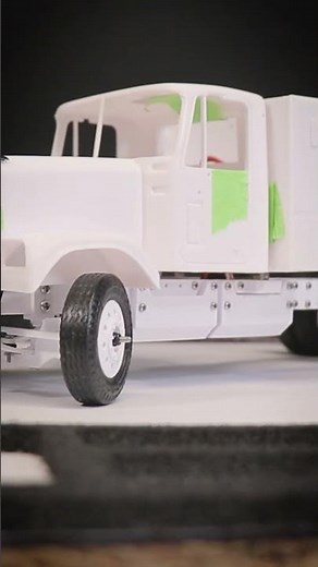 1/25 RC Semi Truck Update #rc #rctruck #3dprinting