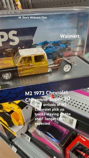 M2 Chevrolet pick up trucks; 1973 Cheyenne super 30: 1975 Silverado 30 4 x 4