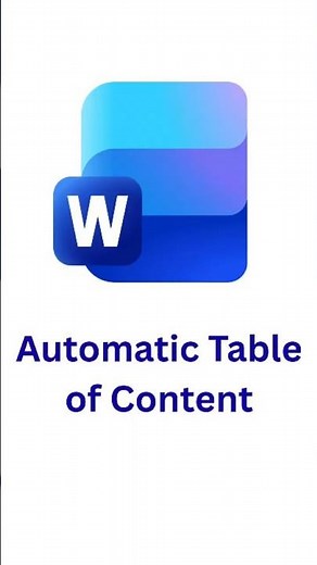 Insert Table of Content #microsoft #msword _training #wordlearningfast #wordforbeginners
