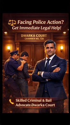 ⚖️ Can Police Arrest You Without Warning? Know Your Rights – Dwarka Court #advocateindwarkacourt