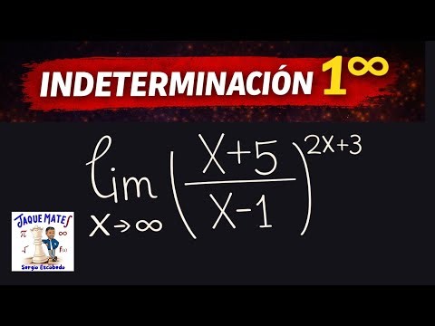 Limit 1^∞ How to solve this indeterminate form | Step-by-step example