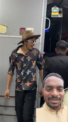 Bina ticket wale log 🤣🚉 #shorts #comedy #funny #train #automobile