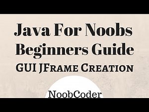 Creating our first GUI Application (Java Swing)