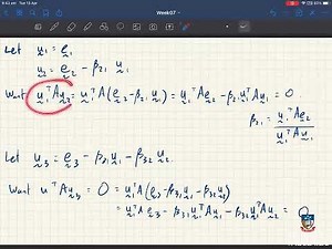 Conjugate directions: definition and properties