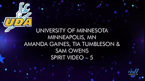 University of Minnesota Dance Team Jazz performing to Dream On during the Semifinals College Nationals 2024. They're unreal. | Best Of Minnesota