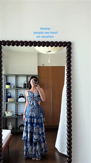 love me a backless dress 🤭 Dress from @RNT !! 💙 | People We Meet on Vacation