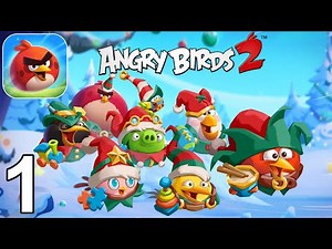 Angry Birds 2 Gameplay - FEATHERY HILLS Level 1-9 Walkthrough (iOS, Android) Part 1