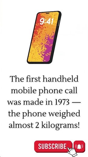 The First Mobile Phone Ever Made! 📱