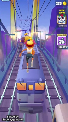 Subway surfers speed gameplay 4k videos 🔥🔥 #subwaysurfers #shorts