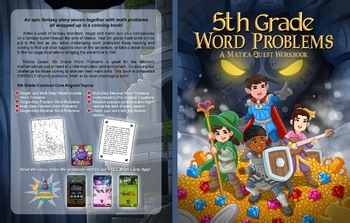 5th Grade Math Word Problems- A Matica Quest Workbook