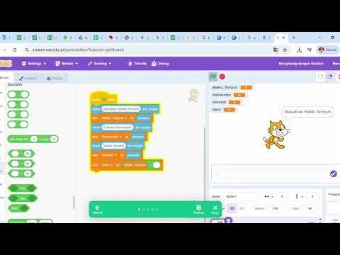 Tutorial membuat scratch sederhana