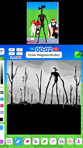 Siren Head - Draw me #roblox #art #rblx #sirenhead