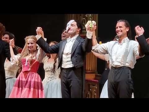 Phantom of the Opera (Broadway Italia production), curtain call 11th July 2023 - Trieste, Italy