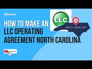 How to Make an LLC Operating Agreement in North Carolina