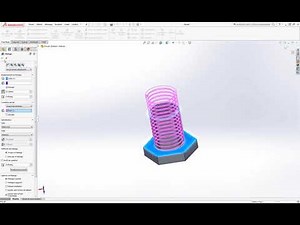 Créer un filetage imprimable sur Solidworks