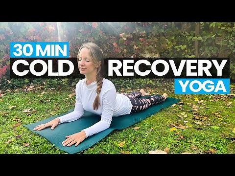 30 min Cold RECOVERY Yoga Flow | Soothe Symptoms Naturally