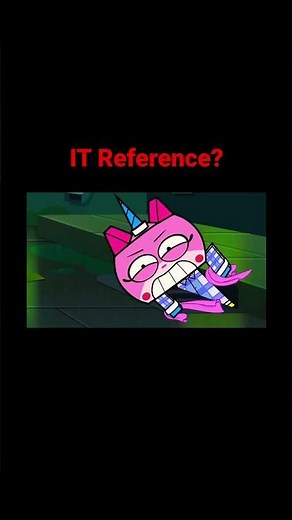 Unikitty IT reference? (CREDIT TO CARTOON NETWORK)