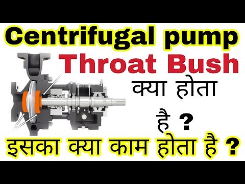 Discovering the Hidden Functions of Throat Bush in Centrifugal Pumps