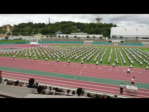 飾磨工業高校体育祭ラジオ体操