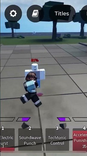 Roblox Jump Showdown Unhinged Esper Combo #battlegroundsroblox #jumpshowdown #roblox