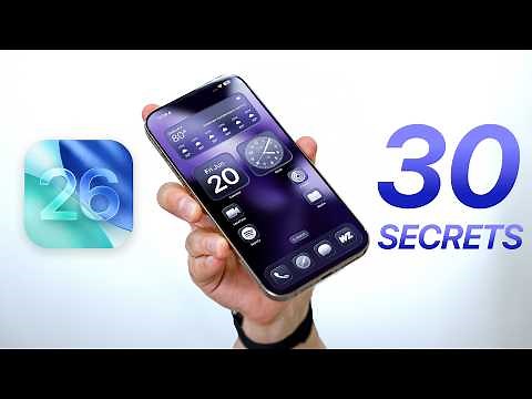 iOS 26 – 30 Tips, Tricks & Hidden Secrets!