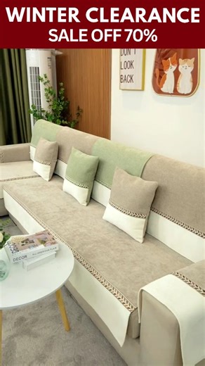 Coverfect on Instagram: "🔥 PLUSH LUXURY – 70% OFF! 🔥 Warm up your cold leather sofa this winter with pure plush elegance ✨ The Coverfect OliveGrace Plush Cozy Cover transforms freezing leather into soft, welcoming warmth. Velvety plush soft texture with an elegant two-tone design that instantly elevates your living room—where comfort meets effortless sophistication 🛋️💚 ⏰ Stock running out—70% OFF ends soon. Don't miss this! Comment "WINTER" in the comment, I will send you the most preferenti