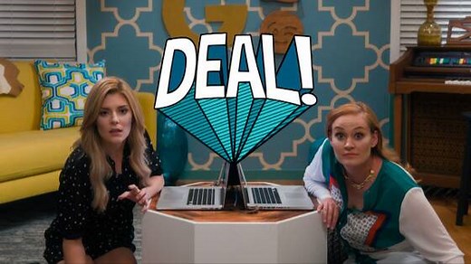 Grace Helbig & Mamrie Hart Drink While Playing "Deal"