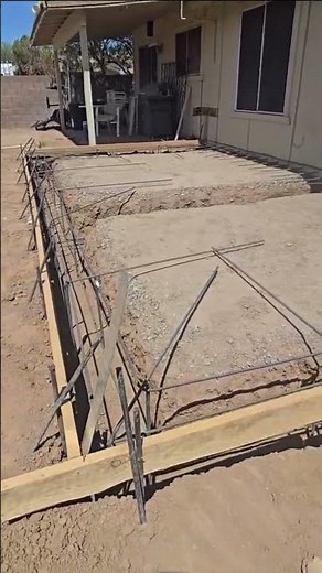 Constructing a Room Addition Part 1 #arizona #construction #backyard #phoenix #subscribe #like