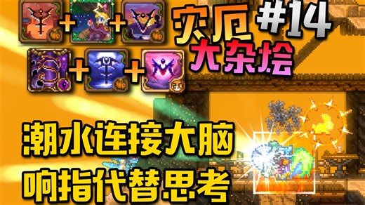 向灾厄炼狱还在坚持用龙仆的玩家致敬！【泰拉瑞亚】灾厄炼狱大杂烩#14