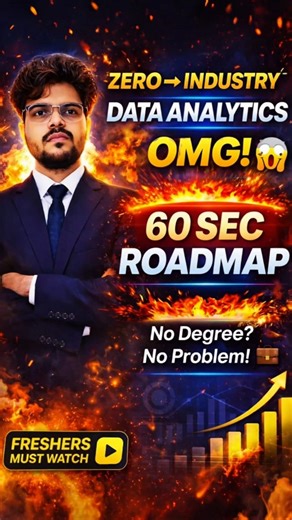 Data Analytics Roadmap 2026 🚀 | How to Become Data Analyst (Step by Step for Beginners) #viral