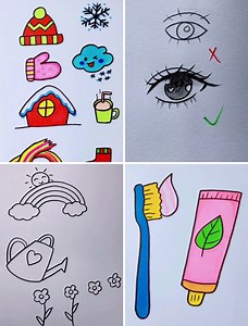 30K views · 215 reactions | Easy Kids Drawings | Simple Drawings | Facebook
