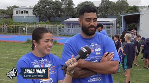 8.7K views · 158 reactions | We gave KV a go on the mic and now we're worried about our jobs... | The Crowd Goes Wild | Facebook