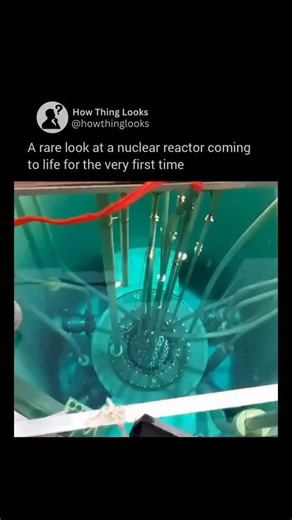 How Things Look on Instagram: "When a nuclear reactor is powered on for the very first time, the moment is both historic and intensely controlled. Engineers monitor every reading as the reactor begins its slow climb toward criticality, the point at which a self-sustaining chain reaction forms. What looks calm on the outside is actually a precise dance of physics and engineering, with specialists ready to adjust control rods and coolant flow to keep the reaction perfectly balanced. As the reactor