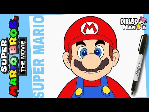 COMO DIBUJAR A SUPER MARIO BROS de LA PELÍCULA | how to draw super mario bros the movie