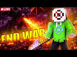 🔴24/7 MINECRAFT LIVE NEW PUBLIC SMP 🔥END WAR🔥 | CRACKED PUBLIC SMP | JAVA + BEDROCK + MCPE #live