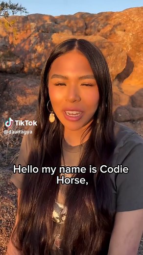 The Eastern red cedar (Juniperus virginiana) pictured in this video is most commonly known as a cedar tree but actually belongs to the juniper family! While Western science has come up with different terms for the tree, our Kiowa people refer to it as àu:híñ: (aw-heeñ) 🤎 Àu:híñ:gàu (aw-heeñ-gaw), can be used to refer to a singular cedar tree, while àu:híñ: refers to multiple! The tree comes in both male and female forms, with the female cedar producing blue berry-like cones as seen in the video
