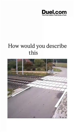 galaxy_decodee on Instagram: "The post features a viral dashcam video from a February 2025 incident in Layton, Utah, where a driver exits their SUV just before a FrontRunner commuter train smashes into it at a lowered crossing barrier, showcasing a split-second escape. Shared by @Matt_Pinner , a verified X content curator with 312k followers focused on platform promotion, the clip has exploded to 22M views and 31k likes in under 48 hours by prompting user reactions to the "unbelievable" moment. 