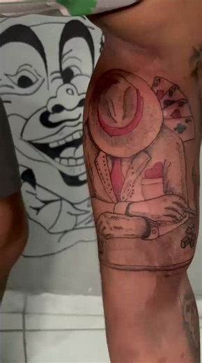 tatuagem seu Zé pilintra sonic tattoo