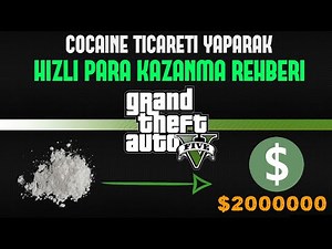 GTA 5 ONLINE • KOKAİN ÇALIP SATARAK HIZLI PARA KAZANMA REHBERİ