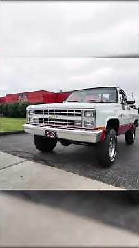 Check out our New Arrival! 1987 Chevrolet K10 4X4!