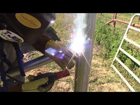 Welded Pipe Fence Brace.....Economy Version