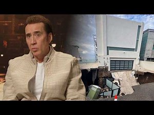Nic Cage's Malibu House Is Falling Into SINKHOLE