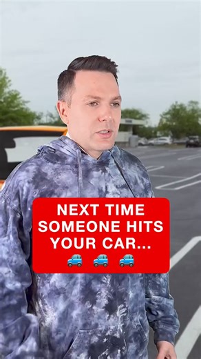 What to say if someone hits your car 🚗🚗#carscratch #law #lawtips #parking #cars #relatable | Law By Mike
