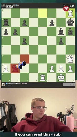 Bro thinks he Hikaru 😭 #chess #checkmate