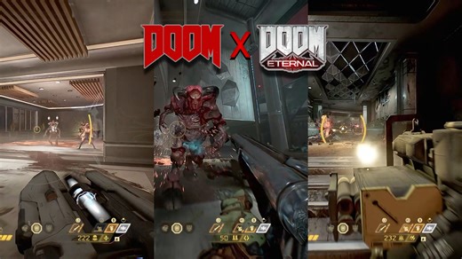 Doom永恒Mod还原2016 (模型、声音、皮肤等等)